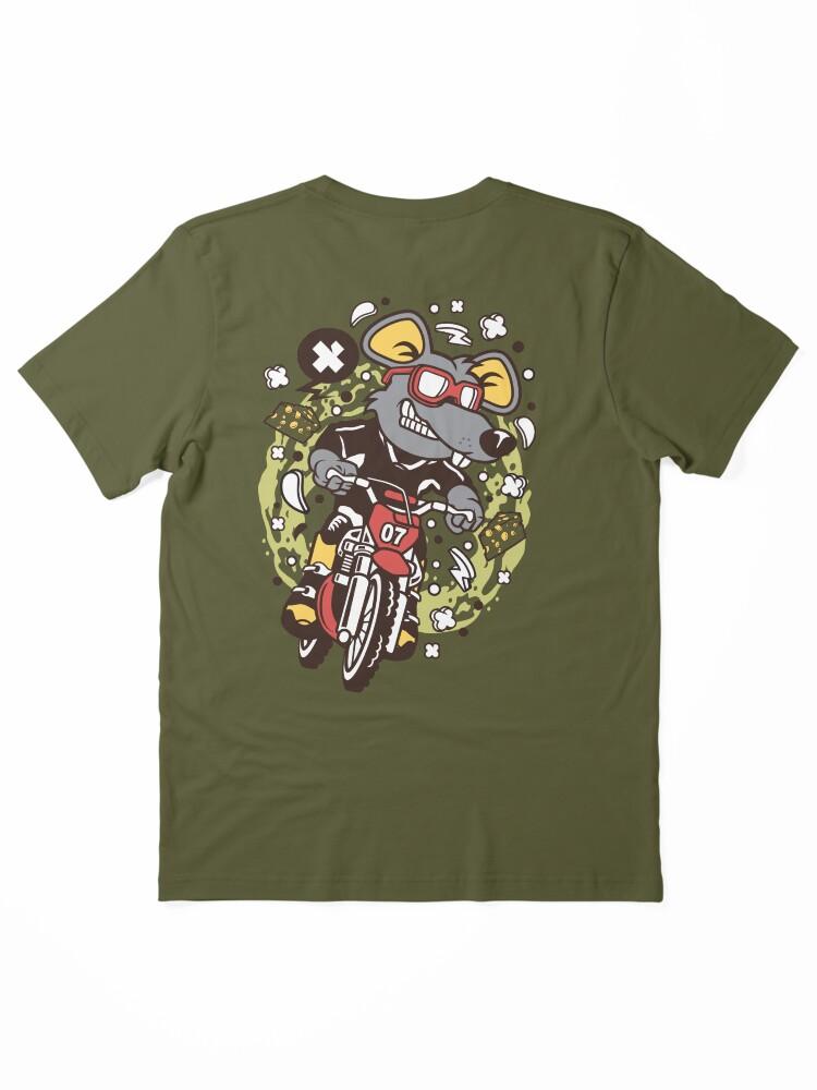 Biker Mice from Mars rat motocross rider Essential T-Shirt