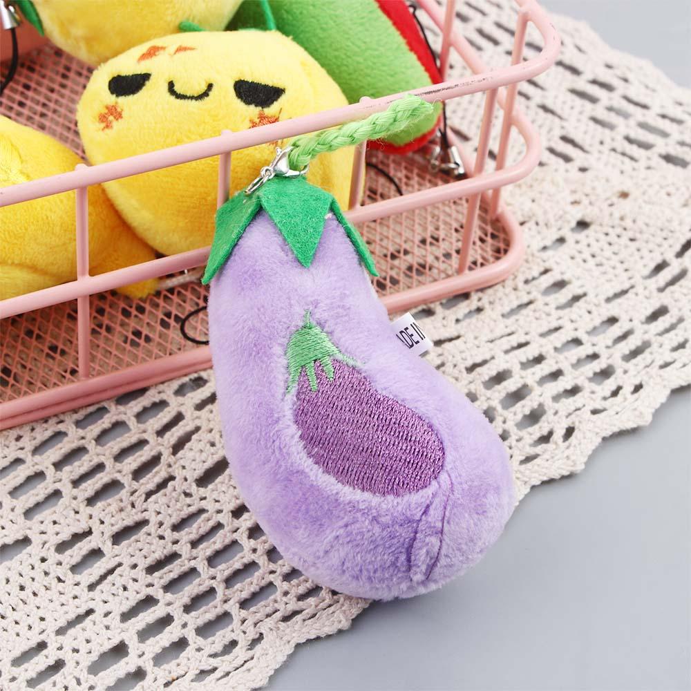 Stuffed Key Rings Stuffed   Pendant Key Holder Fruit  Fruit   Vegetable   Keychain