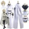 Anime Seraph of The End Mikaela Hyakuya Cosplay Halloween Carnival Uniform with Wig Full Set Costumes