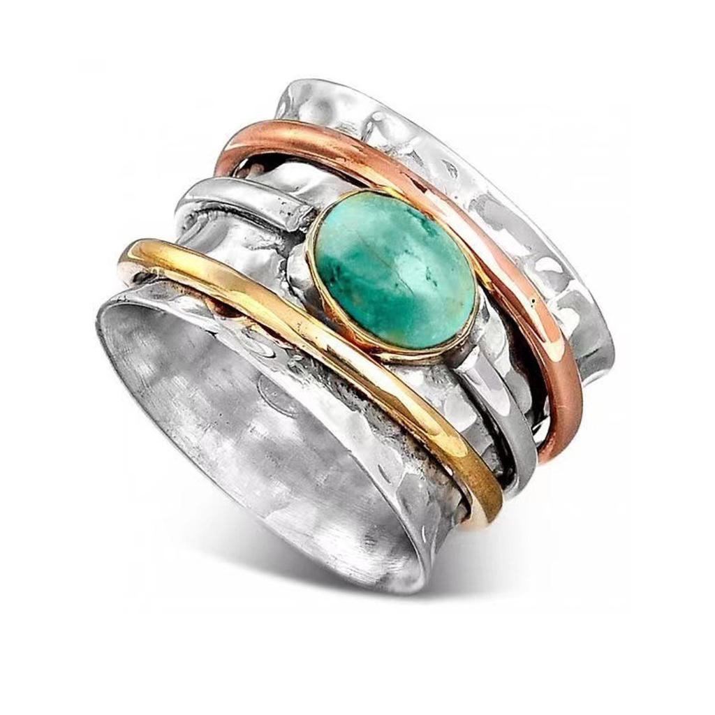 Anello Moda Donna Fidanzata Fidanzamento Fedi Nuziali Fascia Regalo Anniversario Misura 5-10