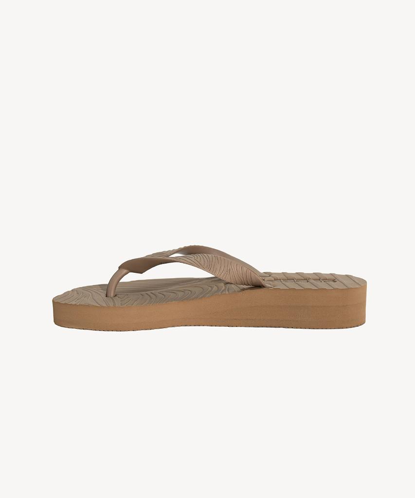 Sleepers Tapered Platform Flip-Flop Sand