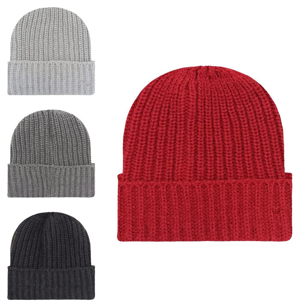 Knitted Winter Hat For Men With Warmth And Wind Protection For Outdoor Adventures**