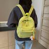 Schoolbag Hot-selling Velvet Backpack Women's Small 1011 New Fashion Corduroy Student Backpack Travel Small Backpack