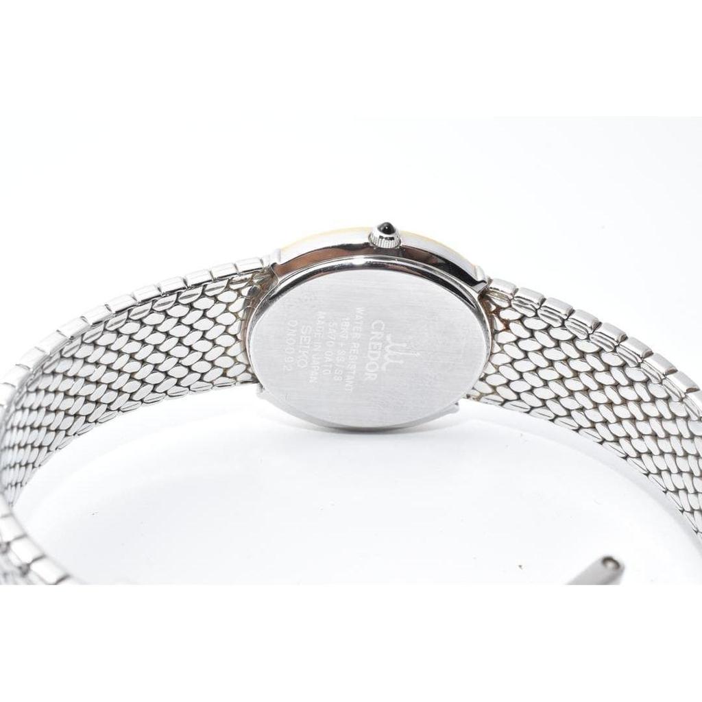 Used [Beautiful Condition] SEIKO Credor 5A70-0AT0 18KT+SS Watch