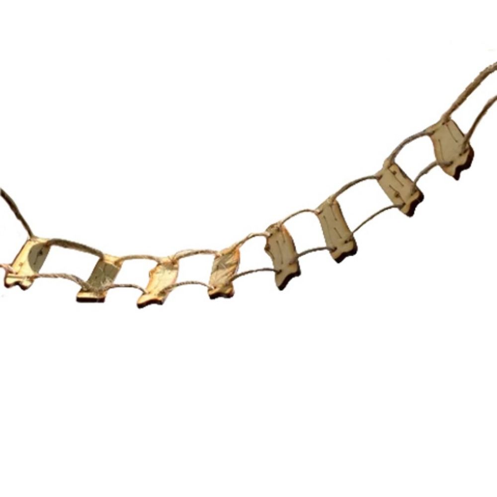 DIY Decorative Accessory Fairy Bridge Rope Ladder Wooden Micro Landscape Decoration