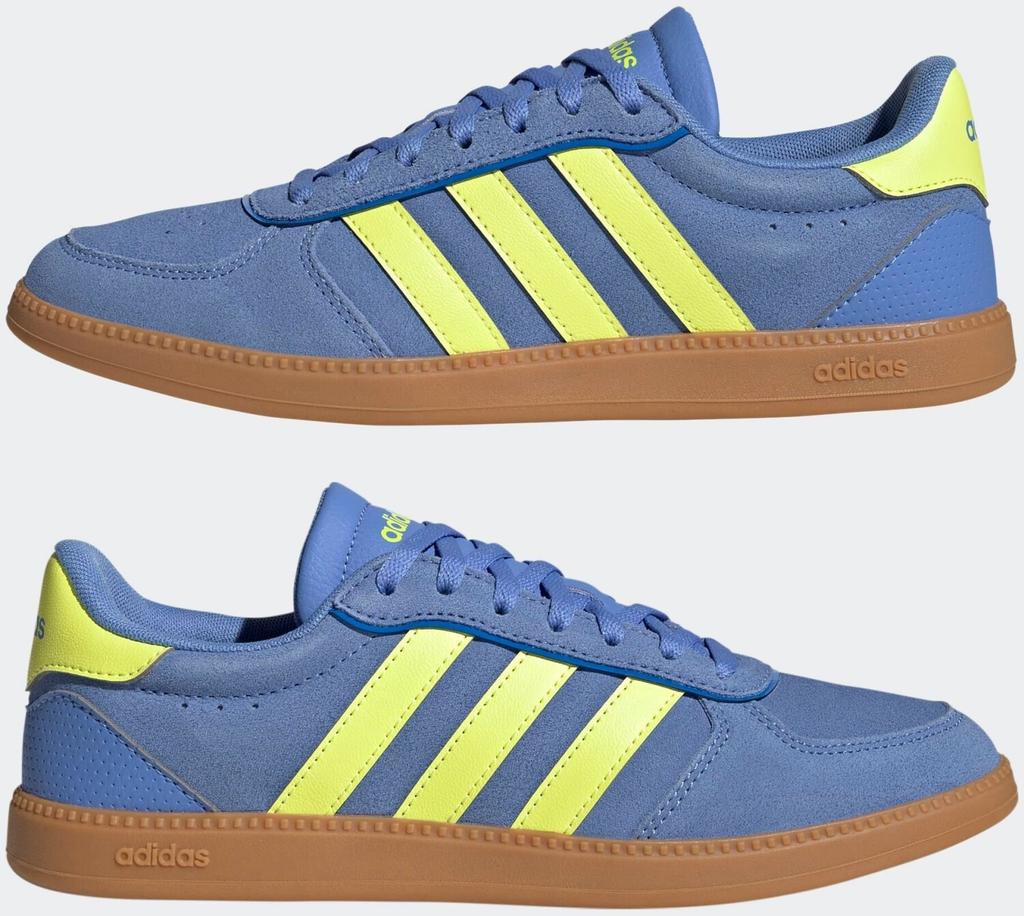 Кроссовки Adidas Breaknet Sleek Women blue fusion/hi-res yellow/gum