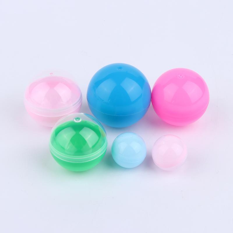 50Pcs 28-55Mm Tiny Empty Plastic Balls Capsule Toys Surprise Ball Container Prop Paintball Diy Making Things Models