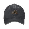 GerUnisex Shepherd Dog Embroidered Washed Canvas Baseball Cap Vintage Adjustable Hat for Dog Lovers