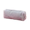 Version of The New Creative Pencil Box Small Fresh Cute Girl Fluffy Square Octagonal Pen Bag Girl Heart Students Simple