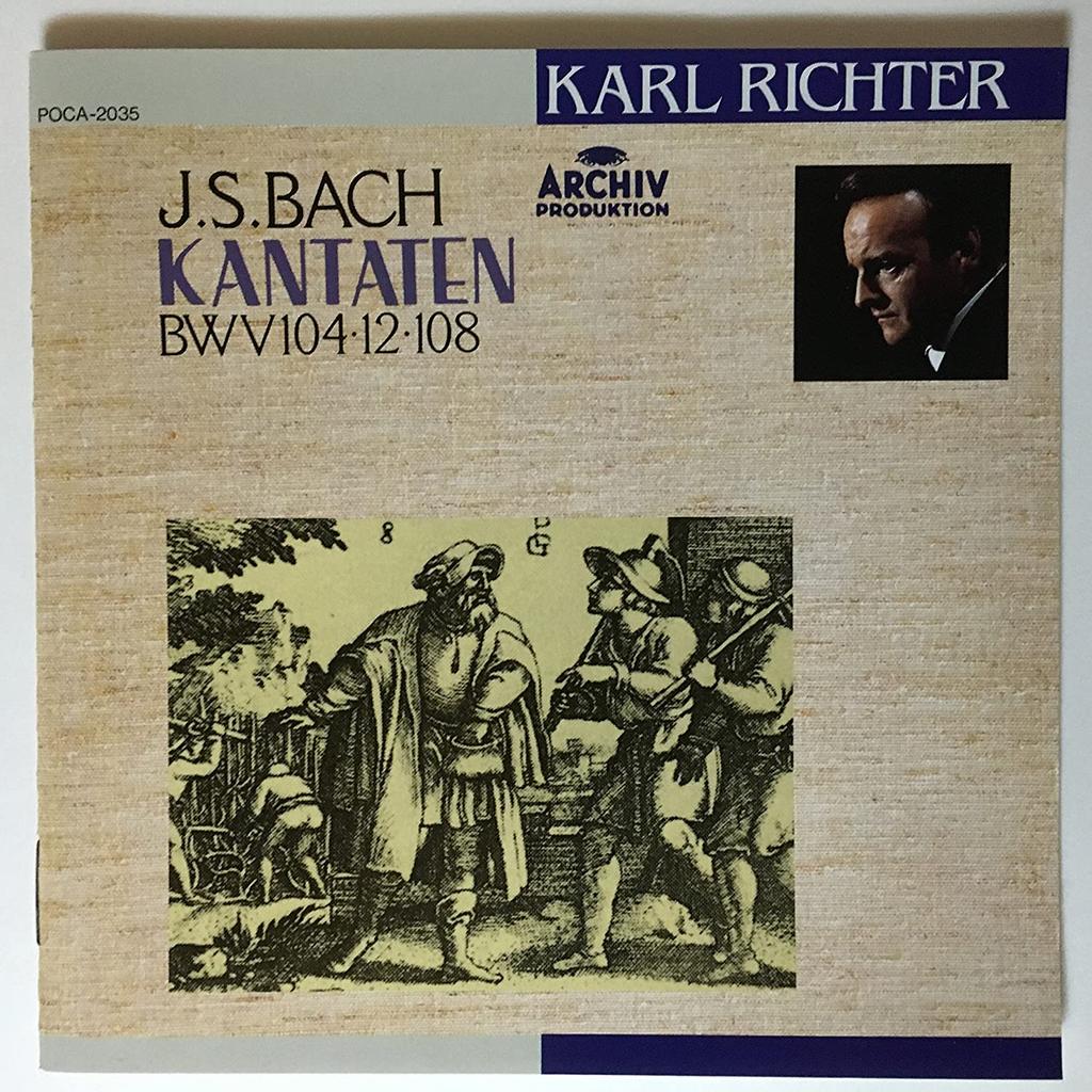 CD JOHANN SEBASTIAN BACH - J. S. Bach: Cantata Collection 8 POCA2035 Japan ObiClassical Used