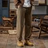 Heren Luxe Katoenen Overall met Fluweelvoering - High-End, Modieus, Kwaliteit Casual Broek met Rechte Pijpen