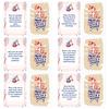 1 Set 4. Juli 54 Witzkarten Unabhängigkeitstag Thema Witze Papierkarten Kinder Erwachsene Familienparty Interaktives Brettspiel