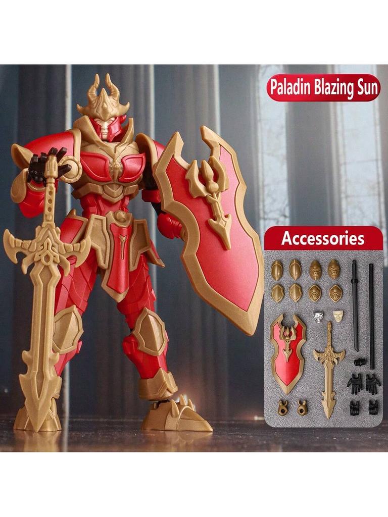 Lucky 13 Movable Joint Doll King Arthur Lich King Knight Robot Assembly Toy Model Boy Gift