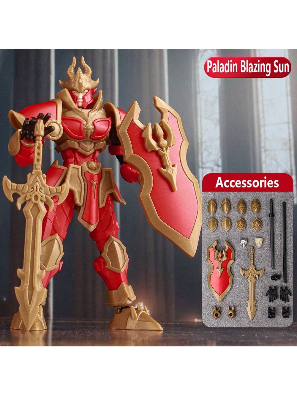 Lucky 13 подвижная кукла Король Артур Король-лич Рыцарь робот игрушка-модель для сборки подарок для мальчика