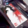 Samurajské Anime Podložka pod myš Krajina s třešněmi Podložka na stůl Černá Bílá Herní Klávesnice Velká Podložka pod myš PC Příslušenství Herní Laptop Kobereček