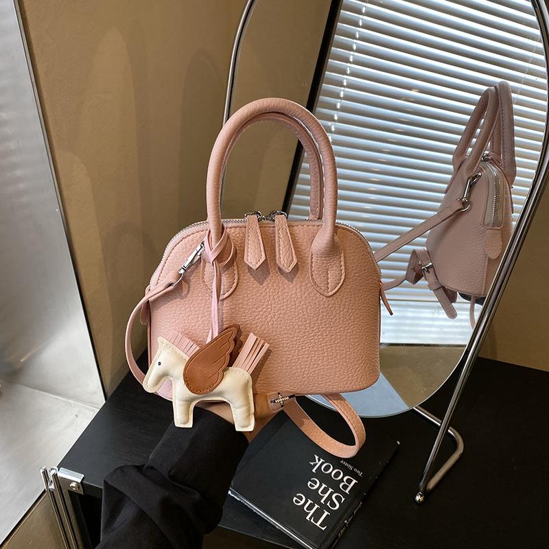 Bowling Bag Shell Bag High Sense 2025 Fashion Versatile Niche Messenger Handbag Shoulder Bag