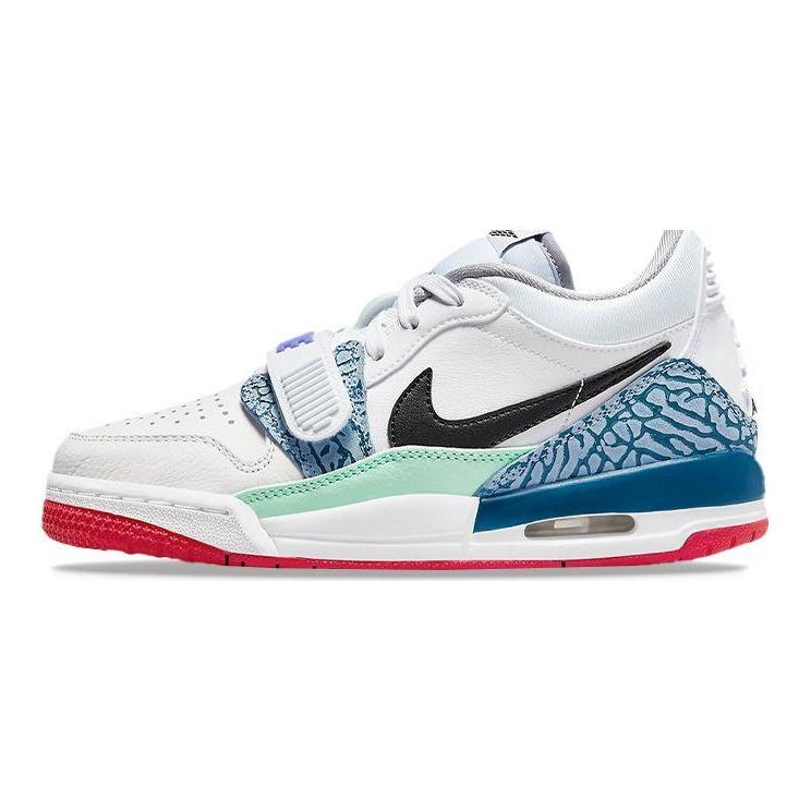Air Jordan Legacy 312 Low GS Easter Kids Sneakers White Valerian-Blue DV9127-101