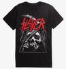 Slayer TRIANGLE REAPER 100% Baumwolle T-Shirt Herren T-Shirts Oberteil Heavy Metal Band NEU Lizenziert & Offiziell