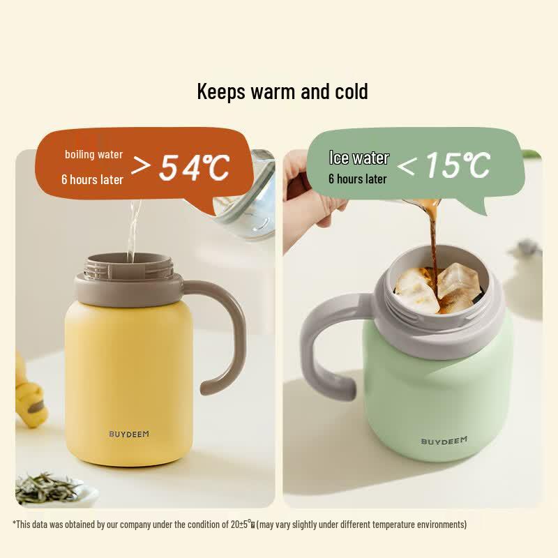 Buydeem 600ml Insulated Tea Infuser Bottle