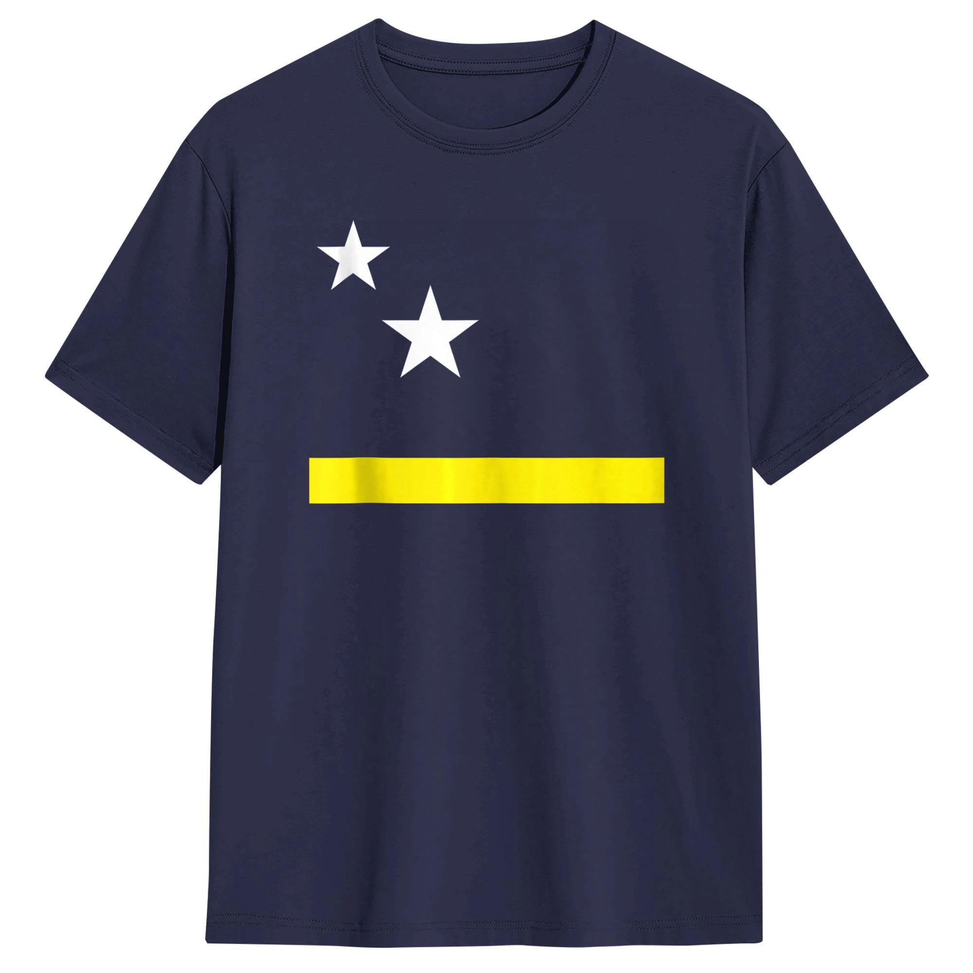 

Curacao Flag Cotton TShirt For Couple Summer Vintage TShirts Hipster Tee Shirt Oversized Printed Clothes 4XL