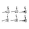 6PCS Silver Guitar Parts Metal Electric Guitar Parts Upgrade Tuning Pegs  Electric Guitar