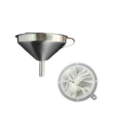 Stainless Steel Kitchen Funnel & Mesh Strainer Collection