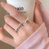 Lace Bow Ring - Elegant Finger Ring for The Index Finger. Summer Style. Simple Design. Finger Ring.