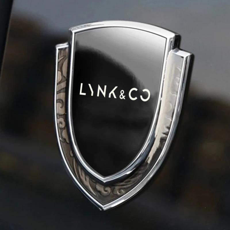 Autostickers 3D metalen accessoires auto-accessoire voor LYNK&CO 01 02 03 05 06