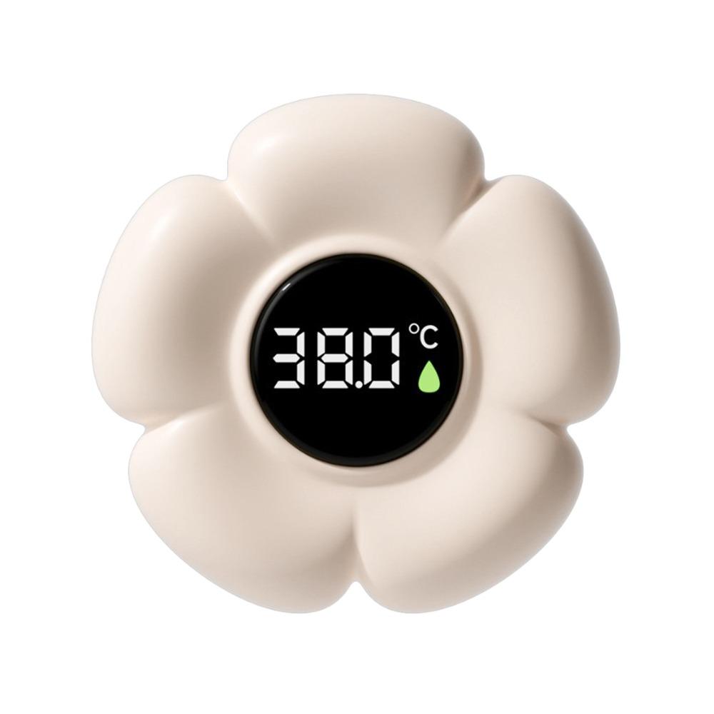 Waterproof Bath Thermometer Three-color Reminder LED Screen Display Digital Water Thermometer Shockproof Safety Floating for