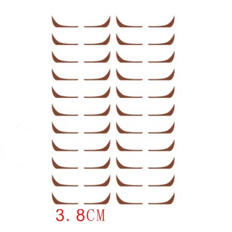 Brdwn Jujutsu Kaisen Unisex Yuji Itadori Toge Inumaki Cosplay Naklejki Tatuaże brown