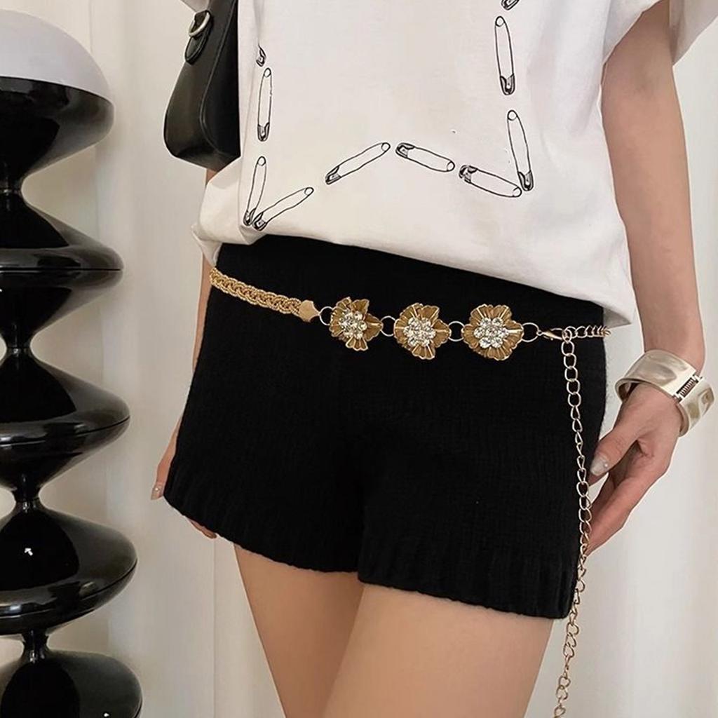 Street Styles JeansWaist Belt Cool Girl Aesthetic Waist Chain Women's Hip Chain for Party and Wedding Attires