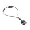 Mini Necklace Neck Massager 4 Modes 9 Strength 3 Gears Hot Compress Dual Pulse Smart Pendant Massager Grey