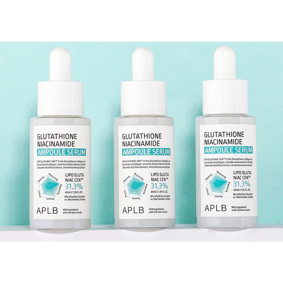 [APLB] Glutathion Niacinamid Ampullen Serum, 40ml, 1 Stück