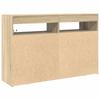 Sideboard Sonoma Oak 116 x 30 x 75 cm Particleboard