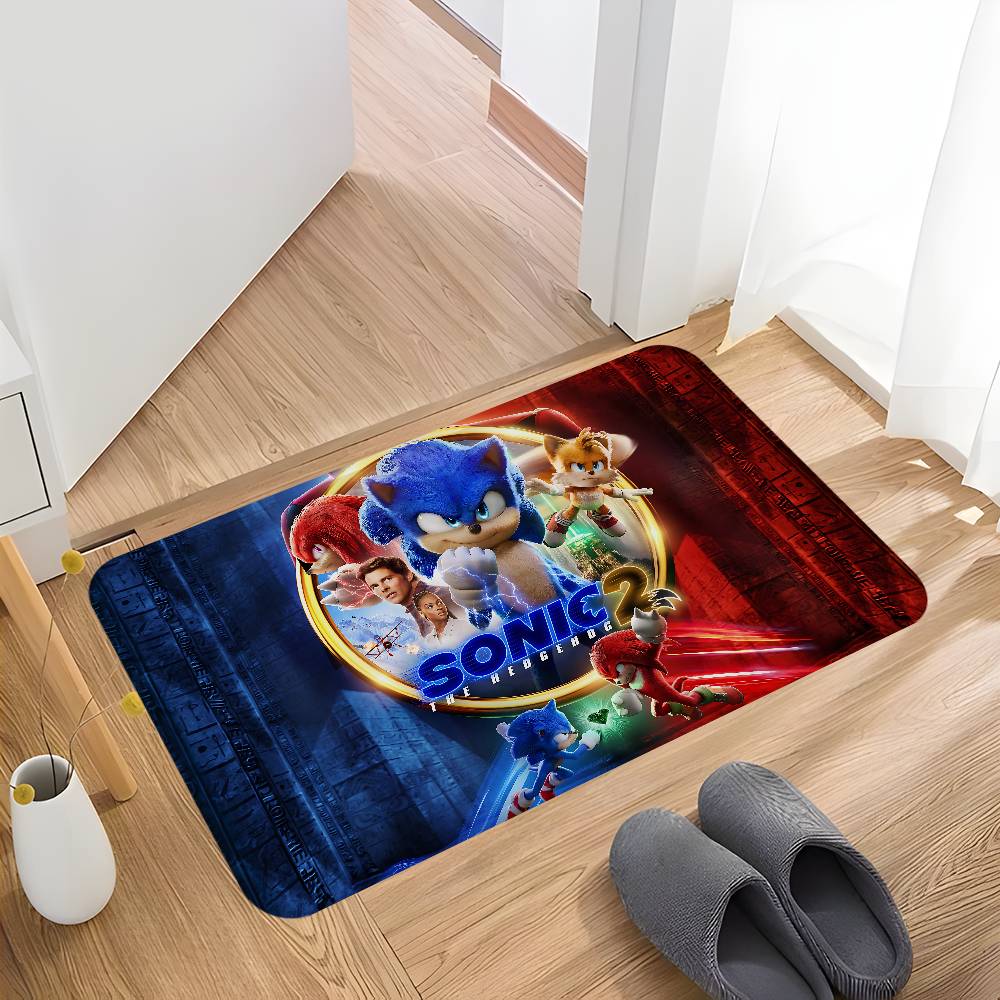 S-Sonics Game Cartoon Floor Mat Cheaper Anti-slip Modern Living Room Balcony Printed Bedside Mats