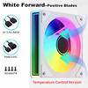 ARGB PC Case Fan PWM Computer Fan Silent Computer Cooling Fan  Desktop PC