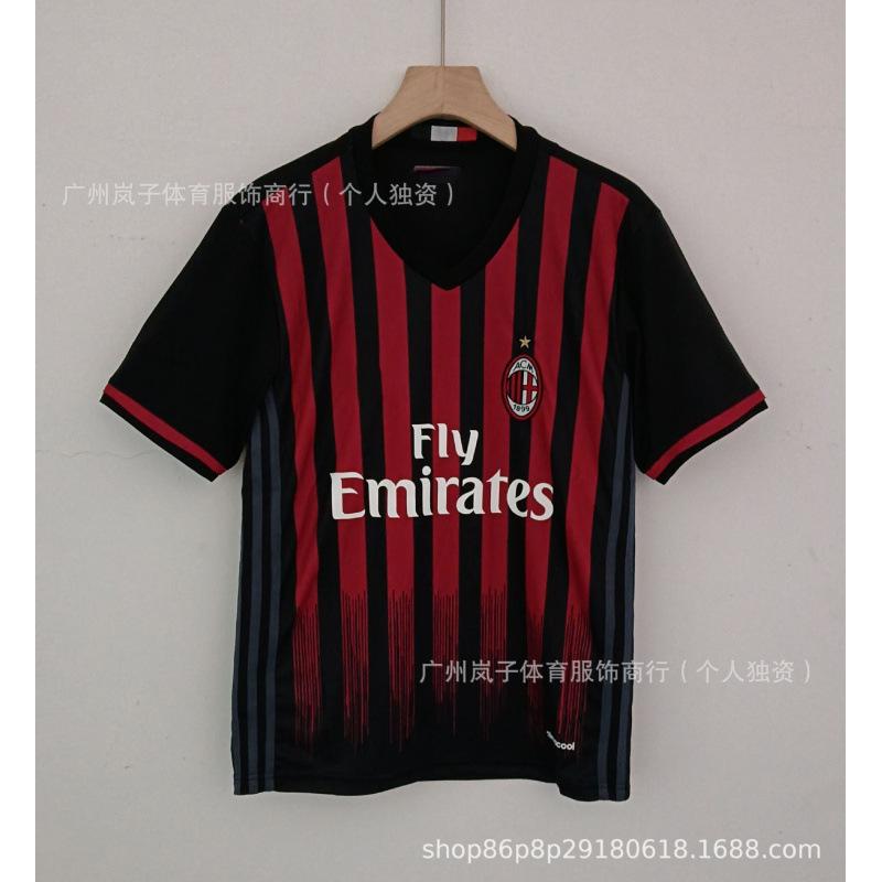 Vintage La Liga Santos, jersey Barcelona No. 10 Paris Portugal Inter Milan AC Brazil football jersey