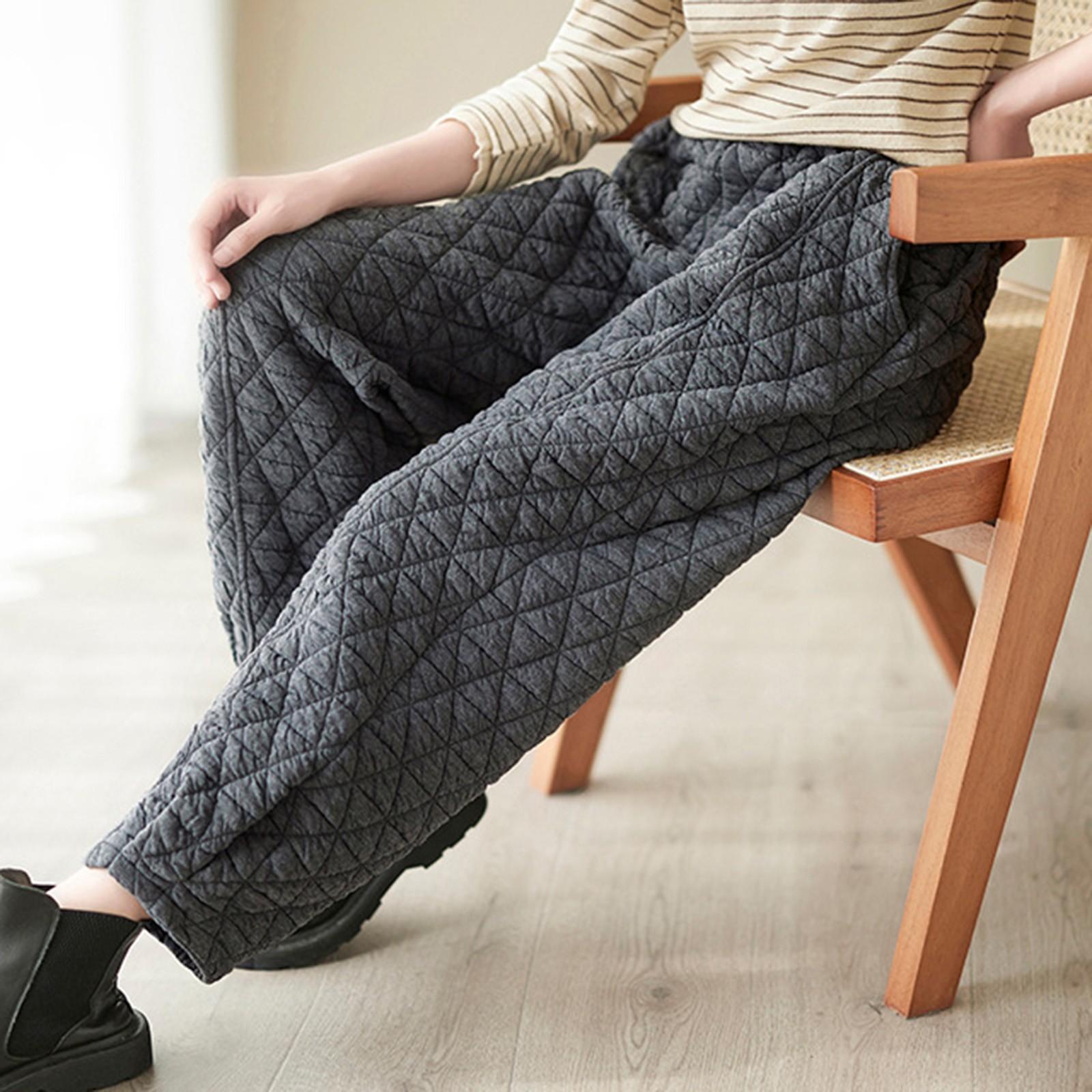 

Большие размеры женские осенне-зимние брюки с высокой талией брюки-харен повседневные брюки мягкая эластичная ткань для занятий спортом на открытом воздухе и повседневной носки 2XL черный серый