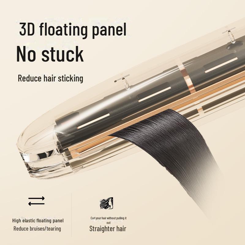 Dual-Purpose Ionic Hair Straightener & Curler: Protects Hair While Curling & Straightening