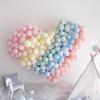 10 inci (100pcs / bag) Baloane Macaron Fundal Nuntă Aniversare Decorațiune cu Baloane din Latex