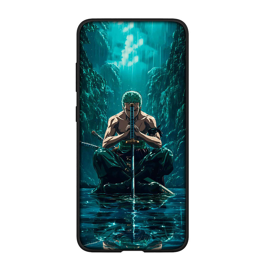 Phone Case for iPhone 17 15 16 Plus X Redmi Note 14 12 11 13 Pro Max Huawei P30 P20 Lite OPPO A60 A40 A80 A38 A54 Coque One Pieces Roronoa Zoro Cover