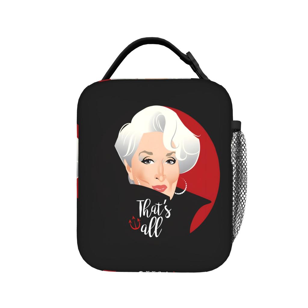 Fashion Office Film 2026 Lunch Bag Kawaii Lunch Box School Portable Thermal Tote Handbags For Child Oxford Print Cooler Bag