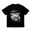 Short Sleeved Round Neck Y2k Tshirt Men Clothing New In Top & Tees Mens T-Shirt Iverson Big Head Printed Basketball Star 72102