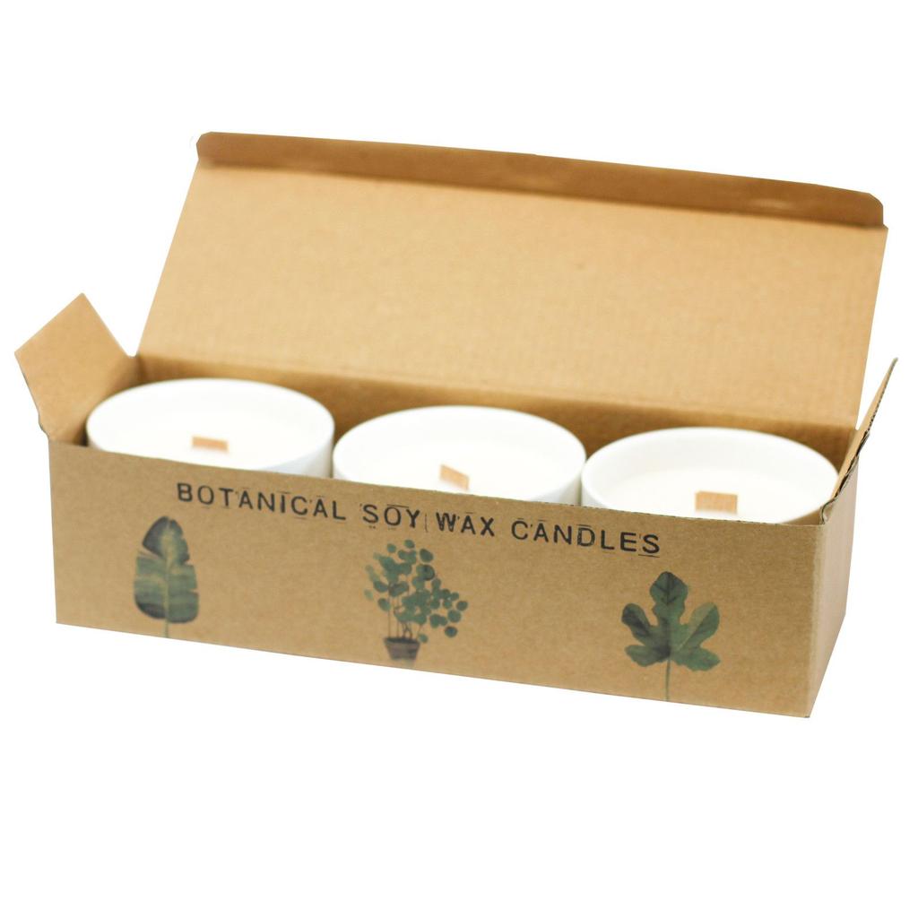 Scented Soy Candle, Marsh Viola Wood Wick
