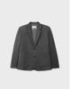 Work On Body Off Ordo Semi-Overfit Two-Button Blazer [Grey]