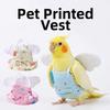 Adjustable Bird Flight Suit Breathable Escape Proof Parrot Flying Harness Anti-Bite Sun Protection Parrot Vest Suit Bird Walking