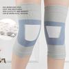 2pcs Thin Compression Knee Sleeve Breathable Non Slip Double Knit High Elasticity Knee Sleeve for Yoga Gum Workout Light Gray L