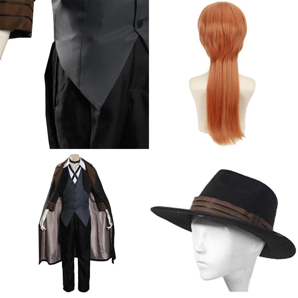 Bungo Stray Dogs Nakahara Chuuya Cosplay Costume Stylish Middle Ages Detective Attire