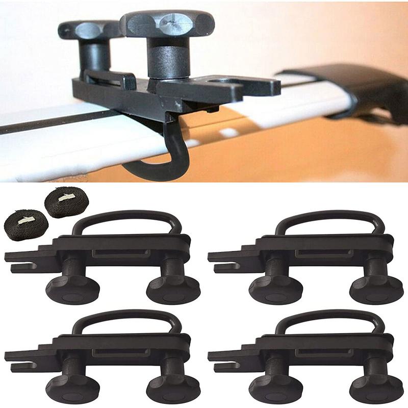 Universal Roof Box Clamps Car Van Mounting Fitting Kit Roof Box U Bolts Stainless Steel U-bolts Clamps Roof Box U Brackets