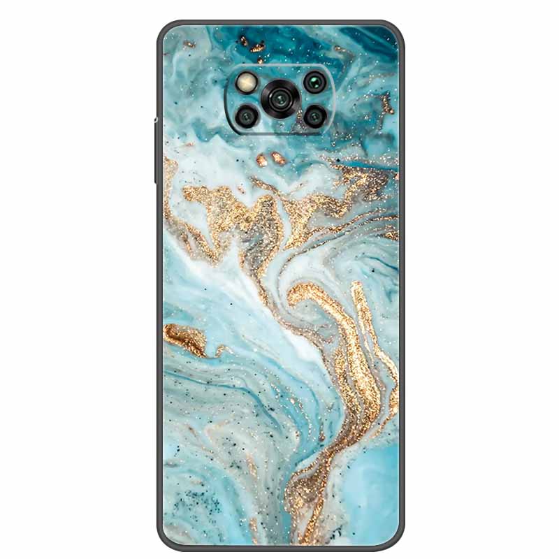 For Poco X3 Pro X3 NFC Case Fashion Soft TPU Silicone Back Cover For Xiaomi Poco X3 NFC Case Shockproof Coque PocoX3 X 3 X3Pro